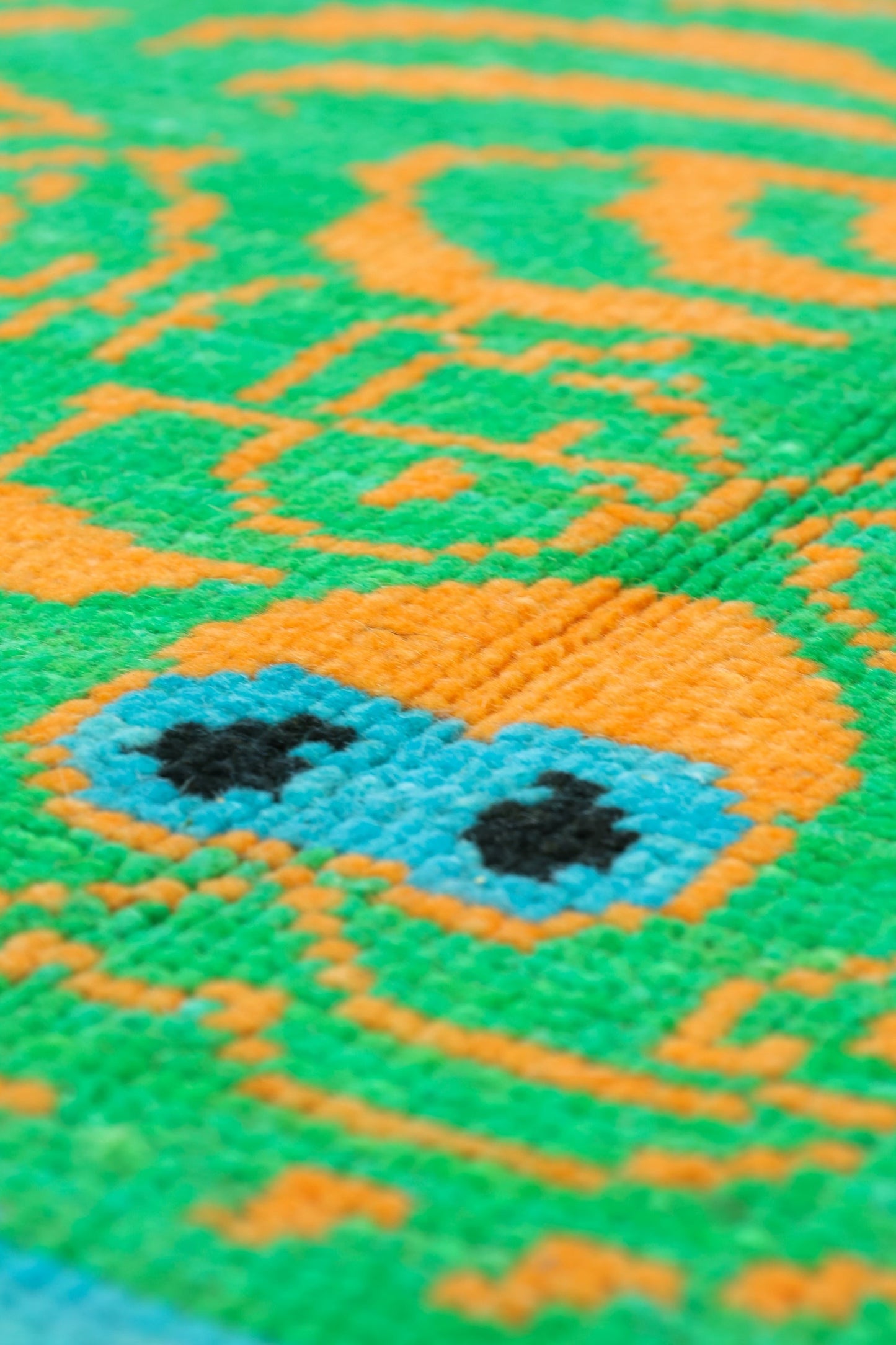 Tiger Oushak Handwoven  Rug, J80498
