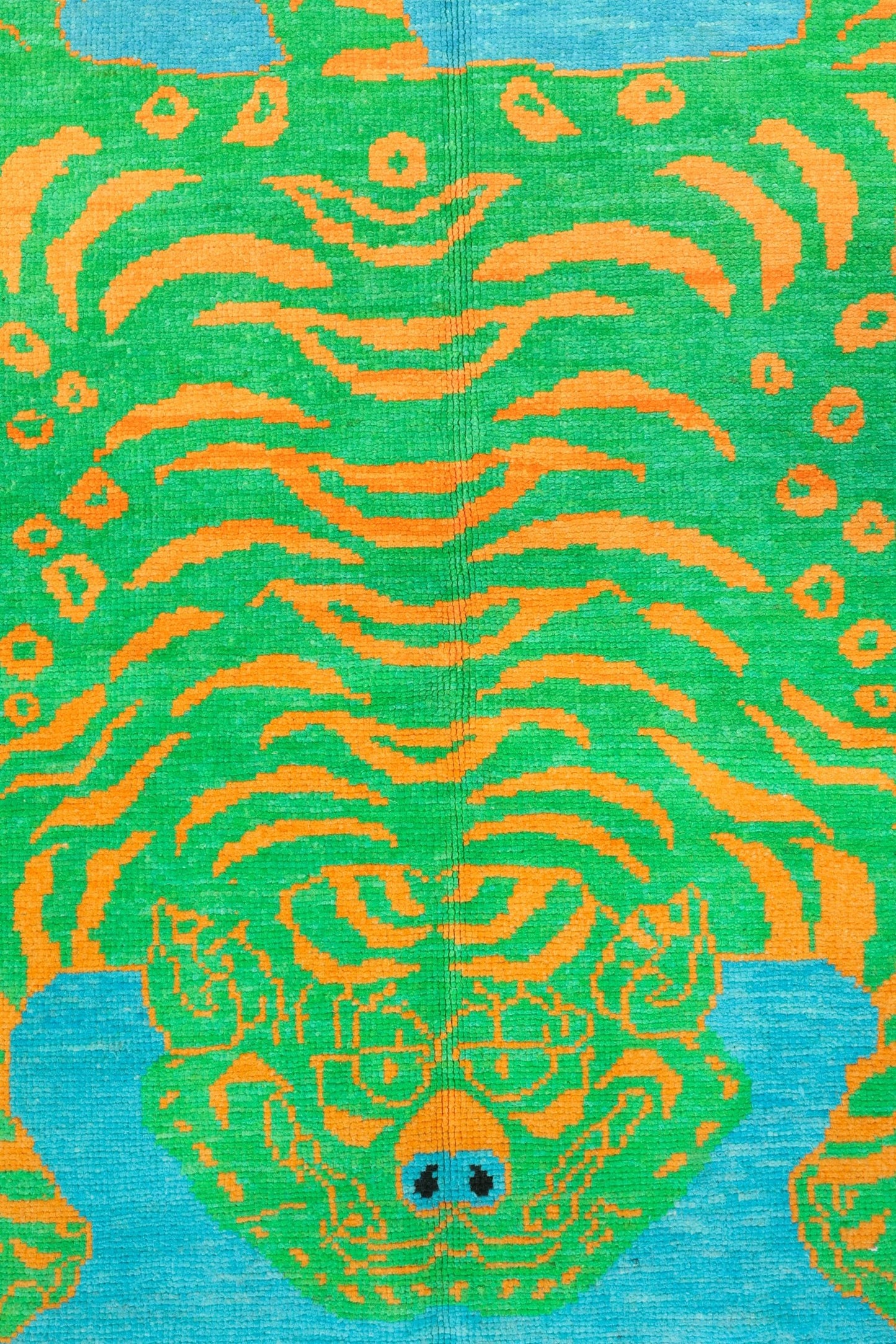 Tiger Oushak Handwoven  Rug, J80498