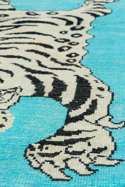 Tiger Oushak Handwoven Rug, J80499