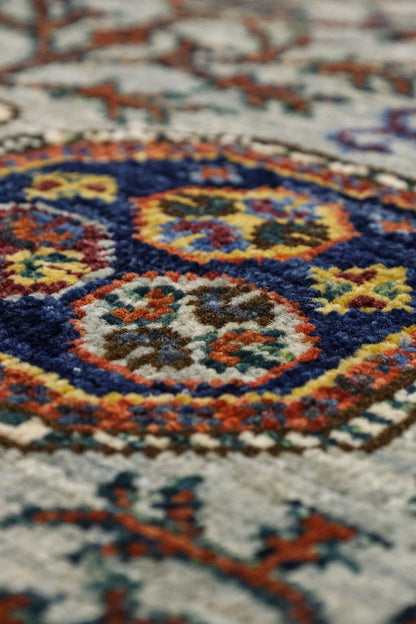 Tree Kazak Handwoven Tribal Rug, J81378