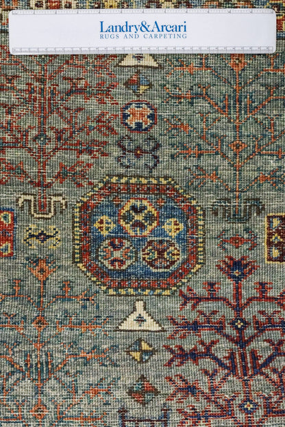 Tree Kazak Handwoven Tribal Rug, J81379