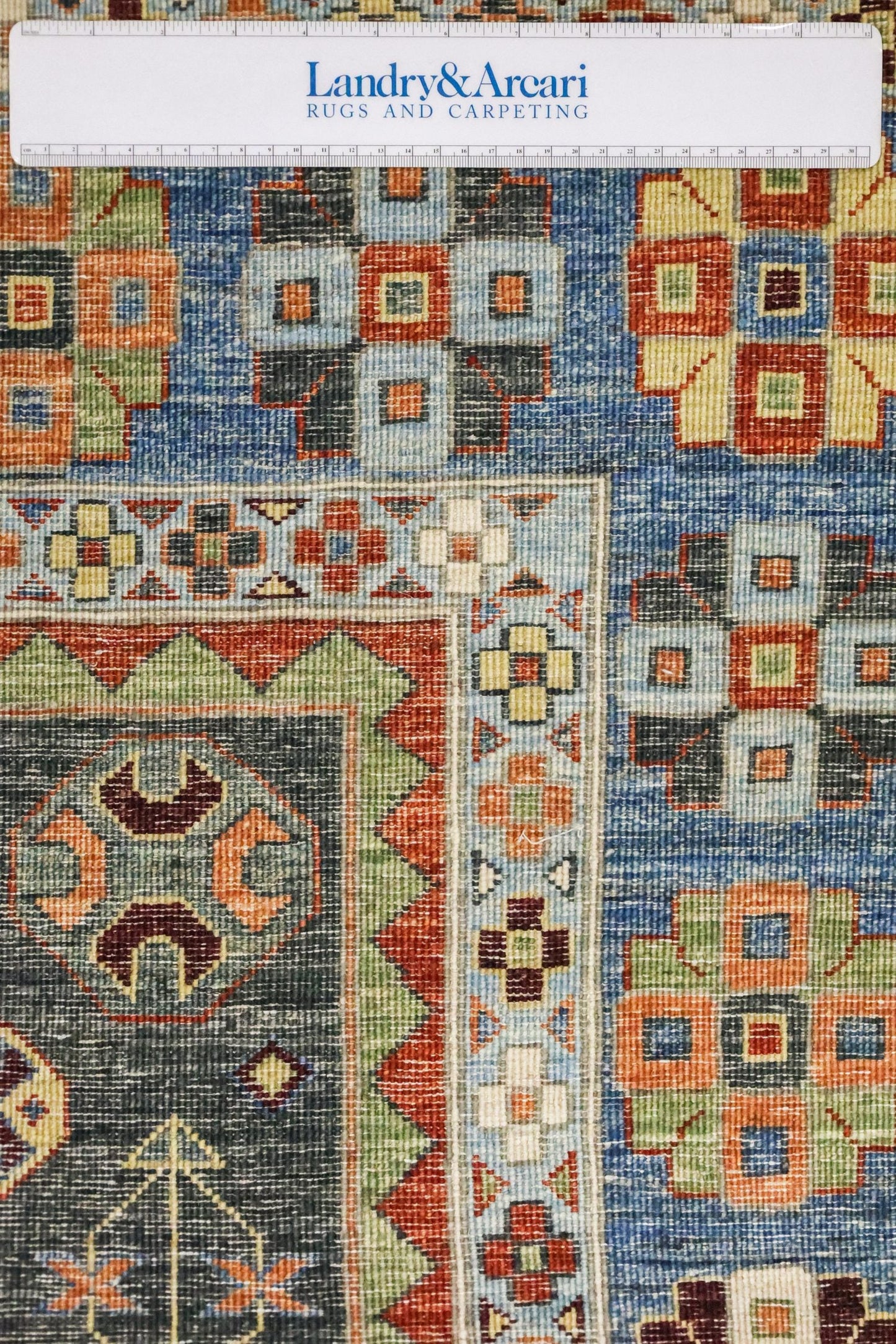 Tree Kazak Handwoven Tribal Rug, J81388