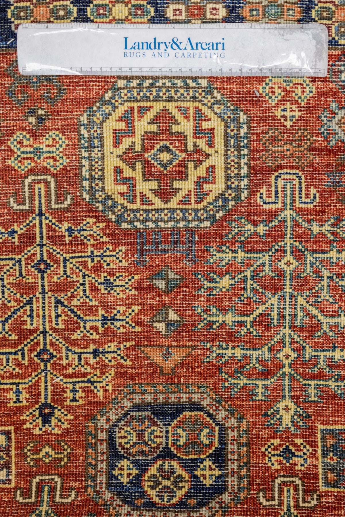 Tree Kazak Handwoven Tribal Rug, J89328
