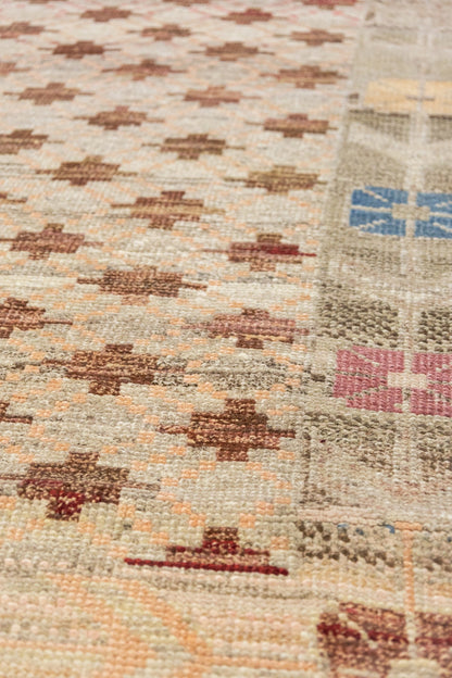 Trellis Kars Handwoven Tribal Rug, J88927