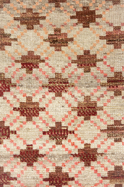 Trellis Kars Handwoven Tribal Rug, J88927