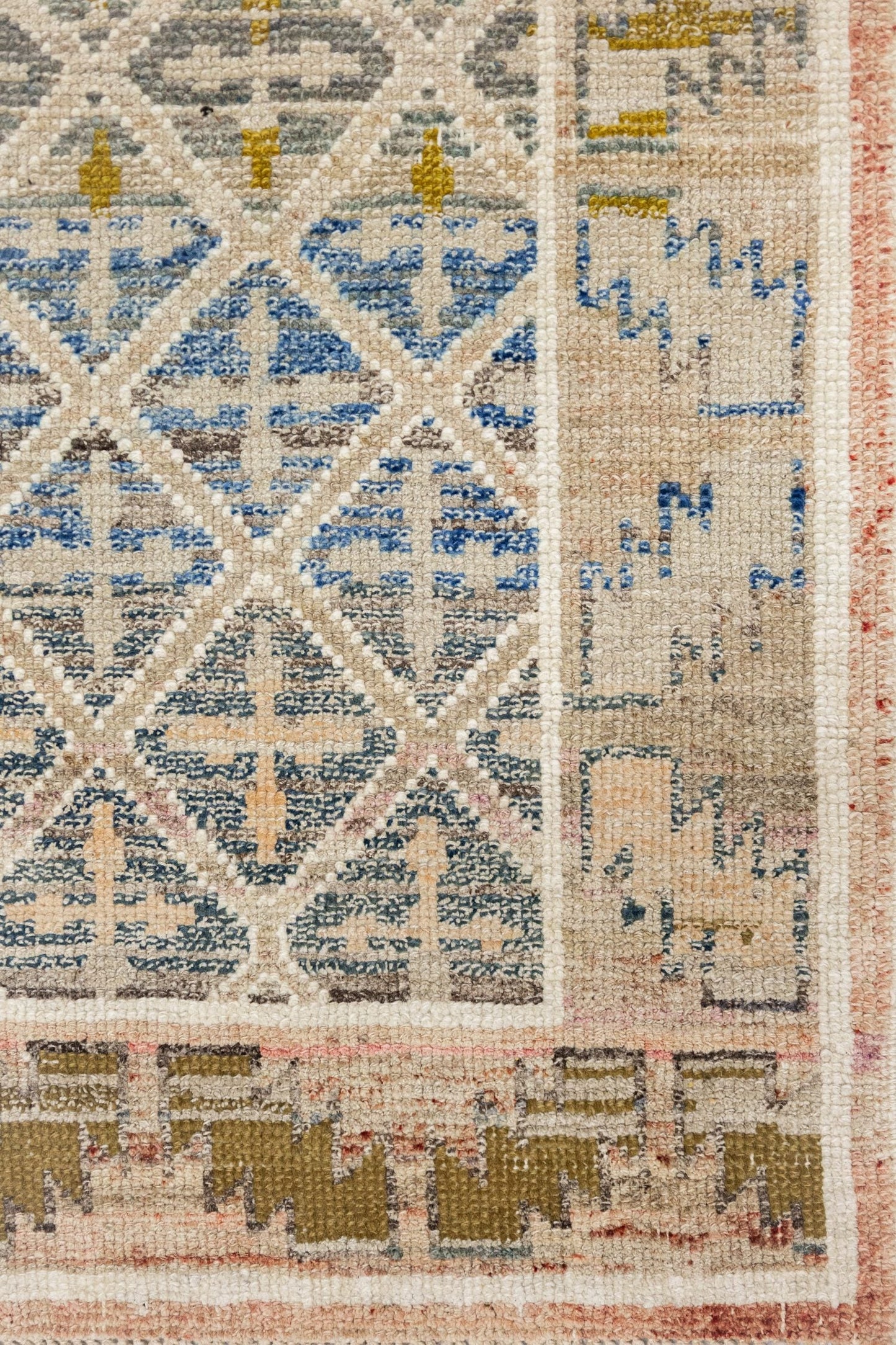 Trellis Kars Handwoven Tribal Rug, J88936