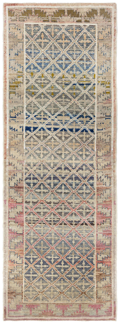  Trellis Kars Handwoven Tribal Rug