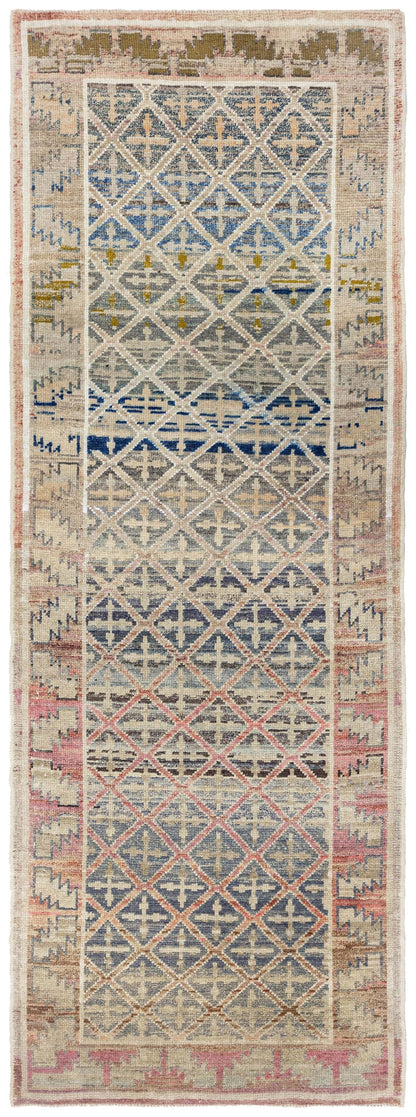  Trellis Kars Handwoven Tribal Rug