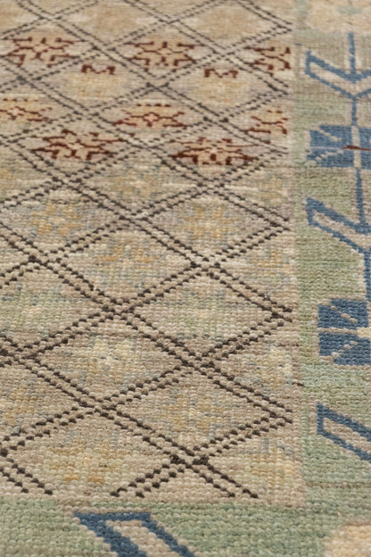Trellis Kars Handwoven Tribal Rug, J88941