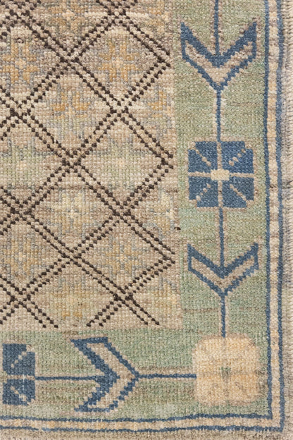 Trellis Kars Handwoven Tribal Rug, J88941