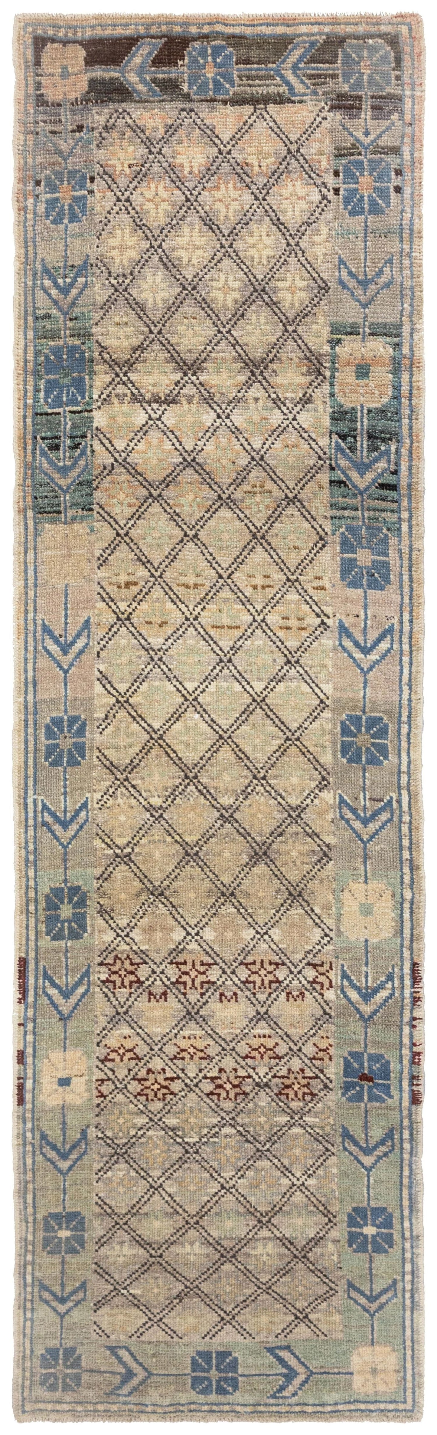  Trellis Kars Handwoven Tribal Rug