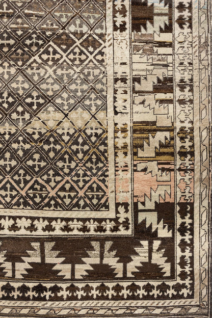 Trellis Kars Handwoven Tribal Rug, J88948