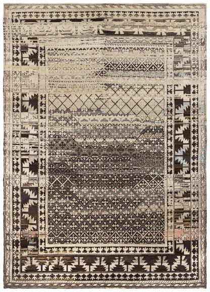  Trellis Kars Handwoven Tribal Rug