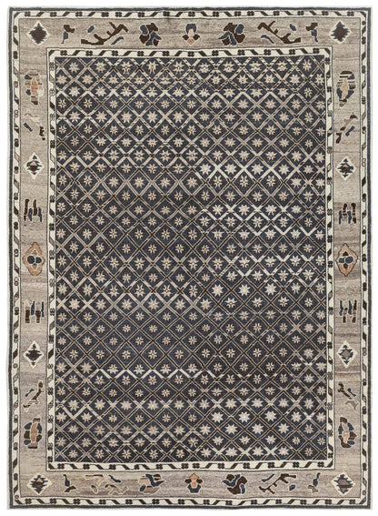  Trellis Kars Handwoven Tribal Rug