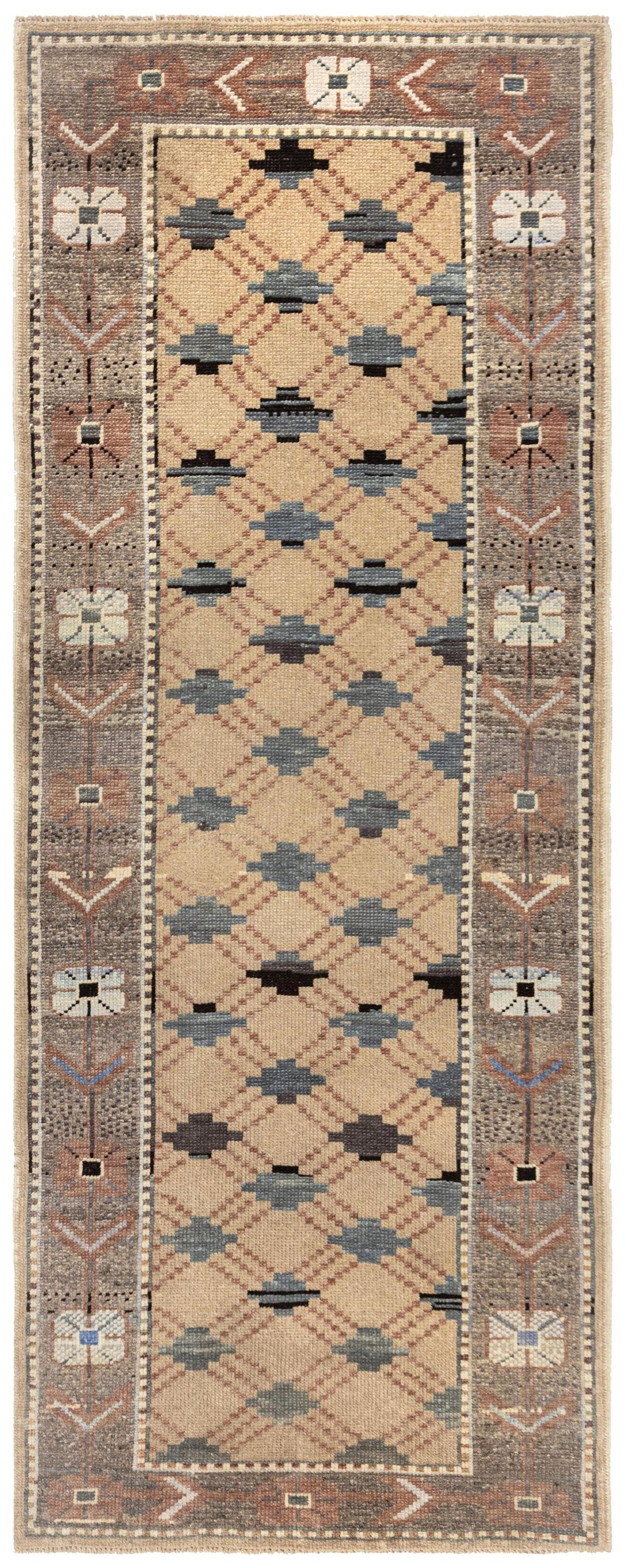  Trellis Kars Handwoven Tribal Rug