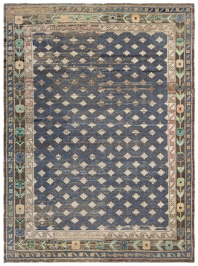  Trellis Kars Handwoven Tribal Rug