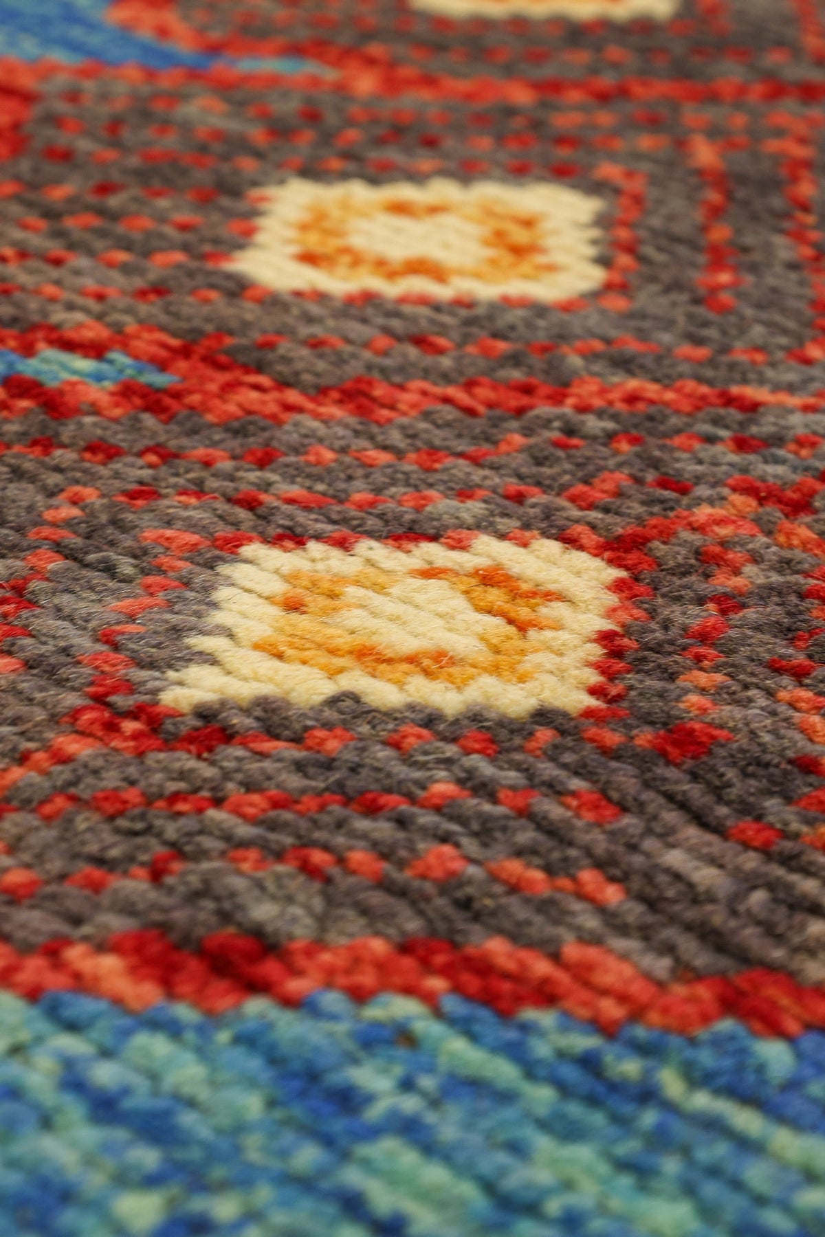Tribal Handwoven Tribal Rug, J79498