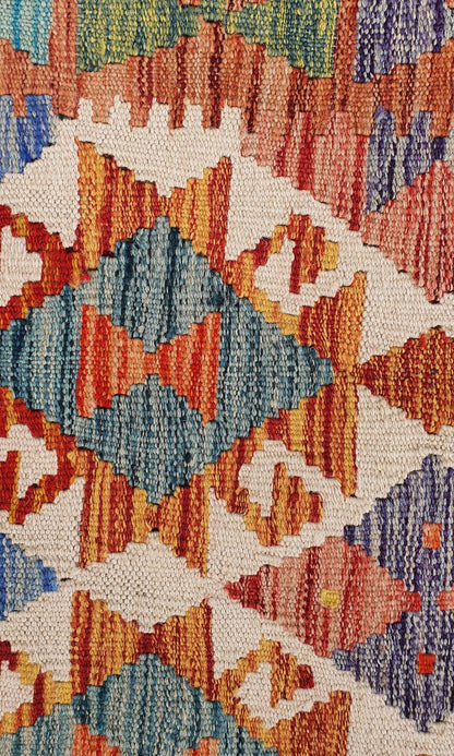 Uzbek Kilim Handwoven Tribal Rug, J80124