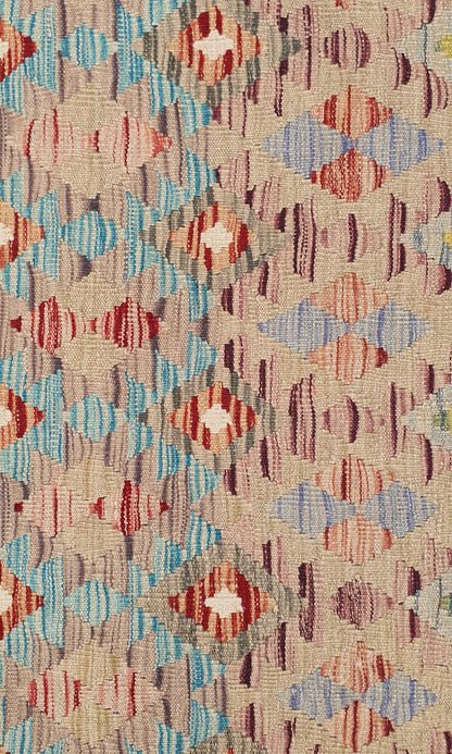 Uzbek Kilim Handwoven Tribal Rug, J80131