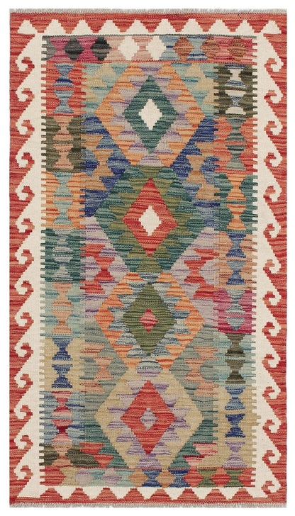 Uzbek Kilim Handwoven Tribal Rug