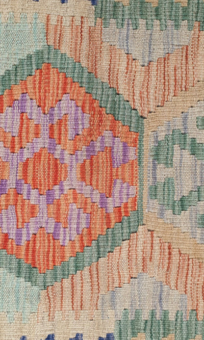 Uzbek Kilim Handwoven Tribal Rug, J80176