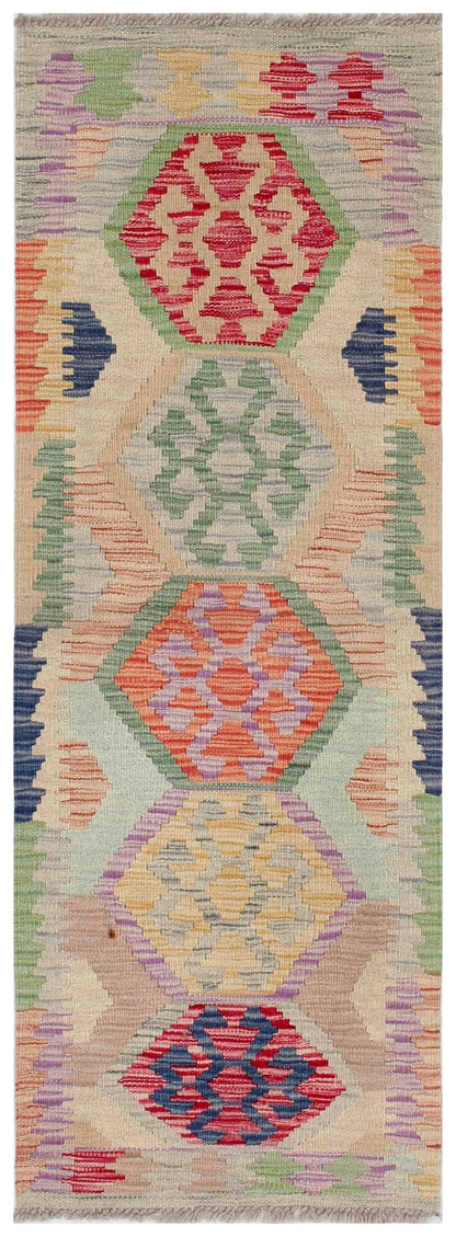 Uzbek Kilim Handwoven Tribal Rug
