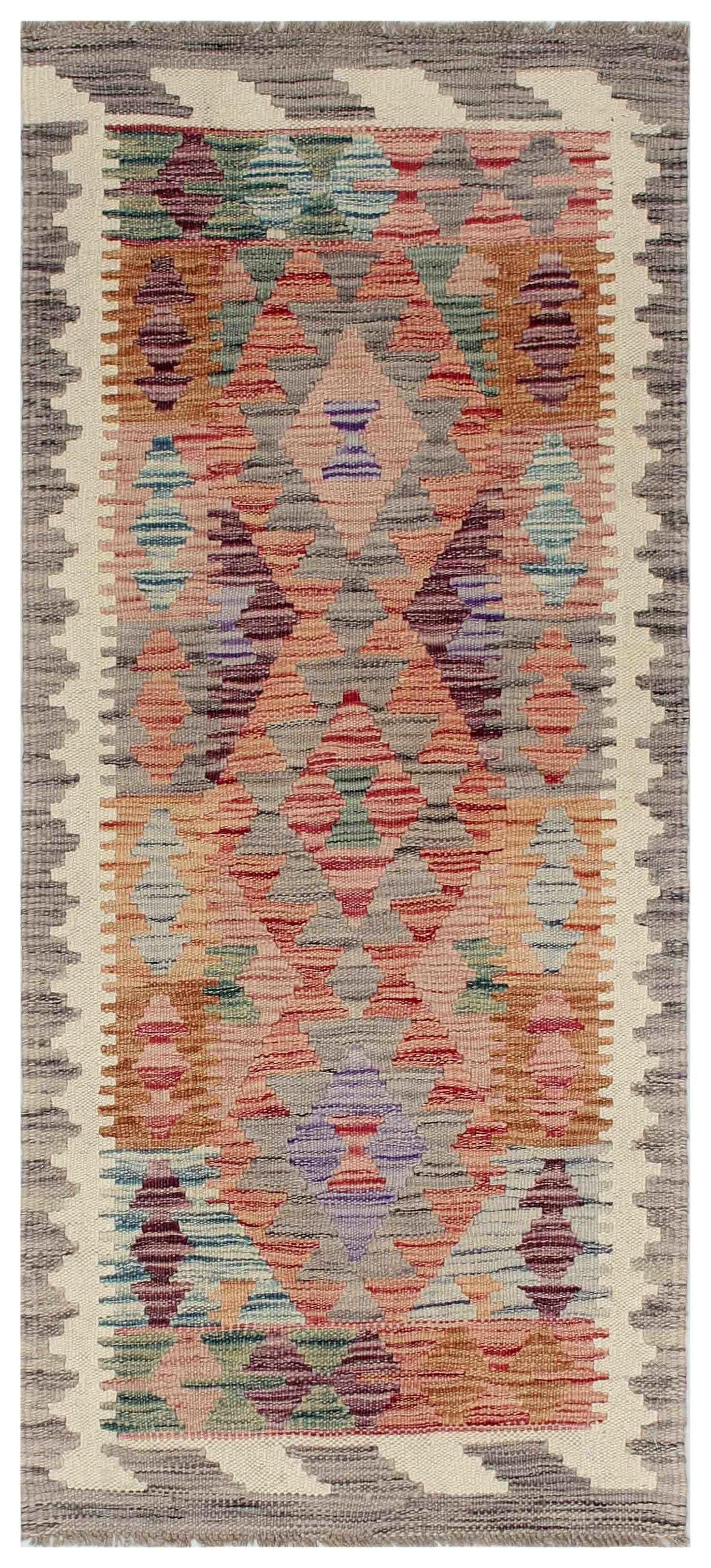 Uzbek Kilim Handwoven Tribal Rug