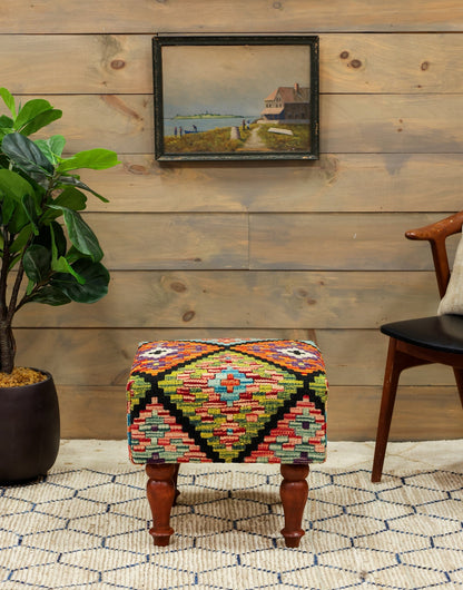 Uzbek Kilim Ottoman Tribal Rug