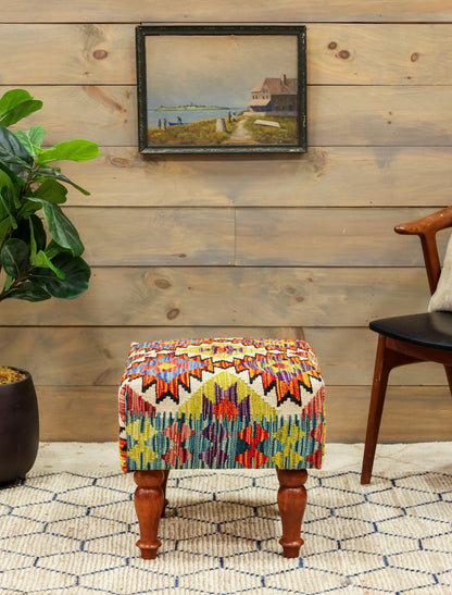 Uzbek Kilim Ottoman Tribal Rug