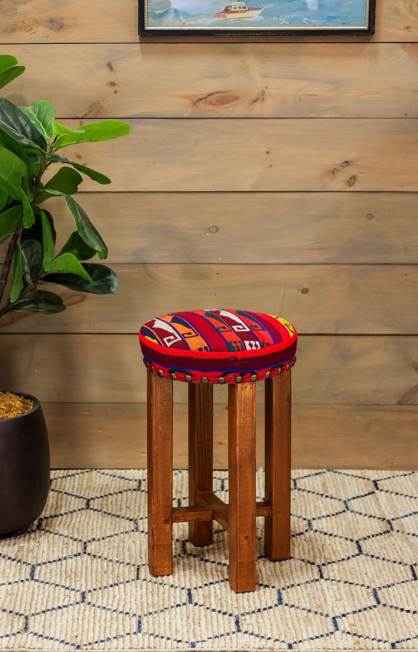 Uzbek Kilim Ottoman Tribal Rug