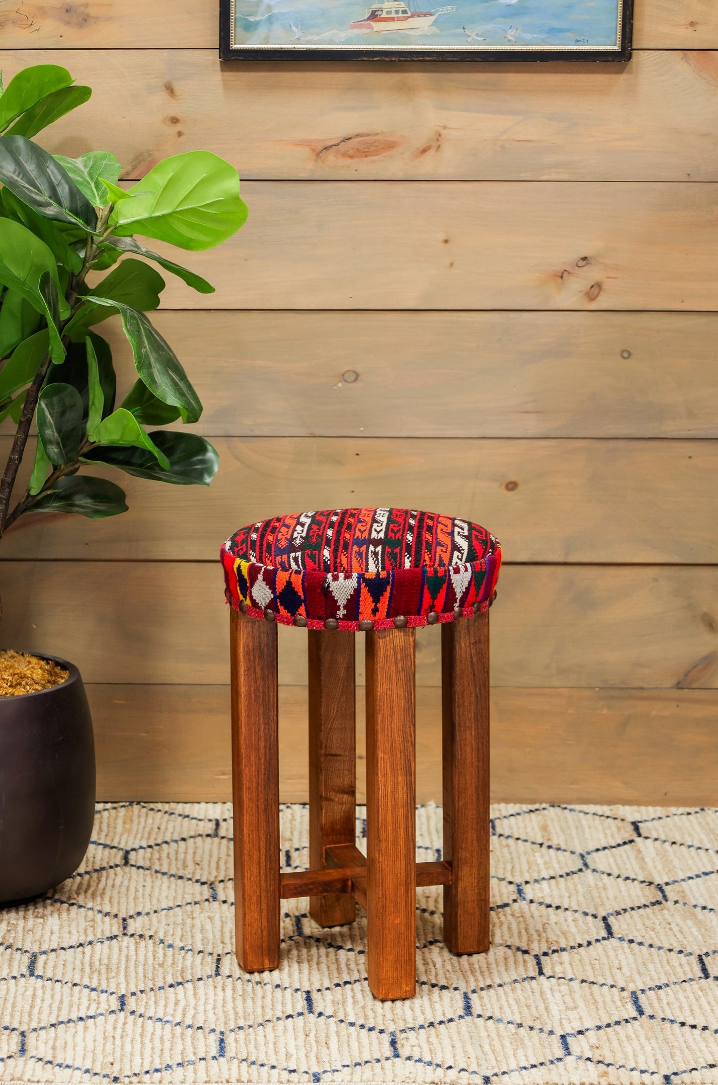 Uzbek Kilim Ottoman Tribal Rug