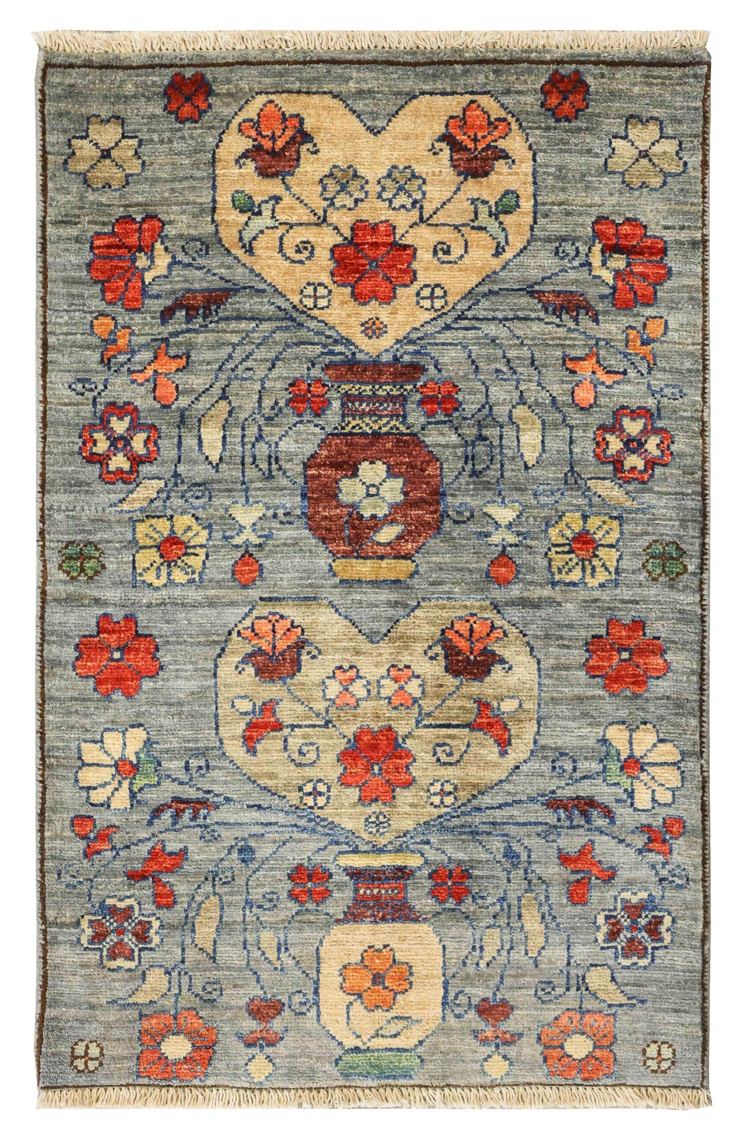 Voodoo Rug Valentine Vase Handwoven Tribal Rug | Landry & Arcari – Landry & Arcari ...