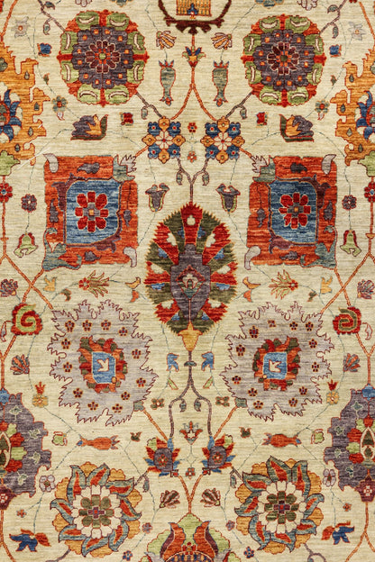 Vase Handwoven Tribal Rug, J81066