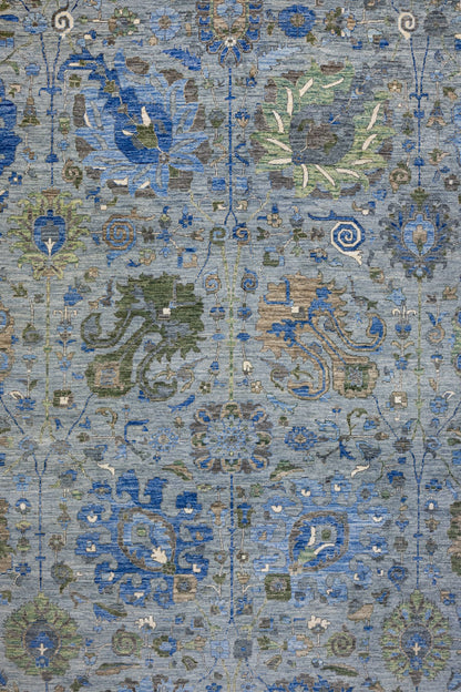 Vase Tabriz Handwoven Tribal Rug, J89337