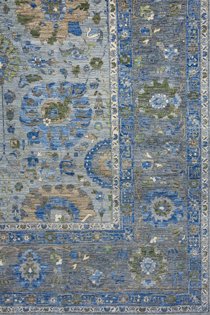 Vase Tabriz Handwoven Tribal Rug, J89337
