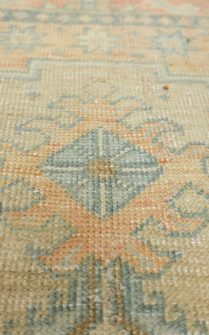 Vintage Vecce Handwoven Tribal Rug, J72500