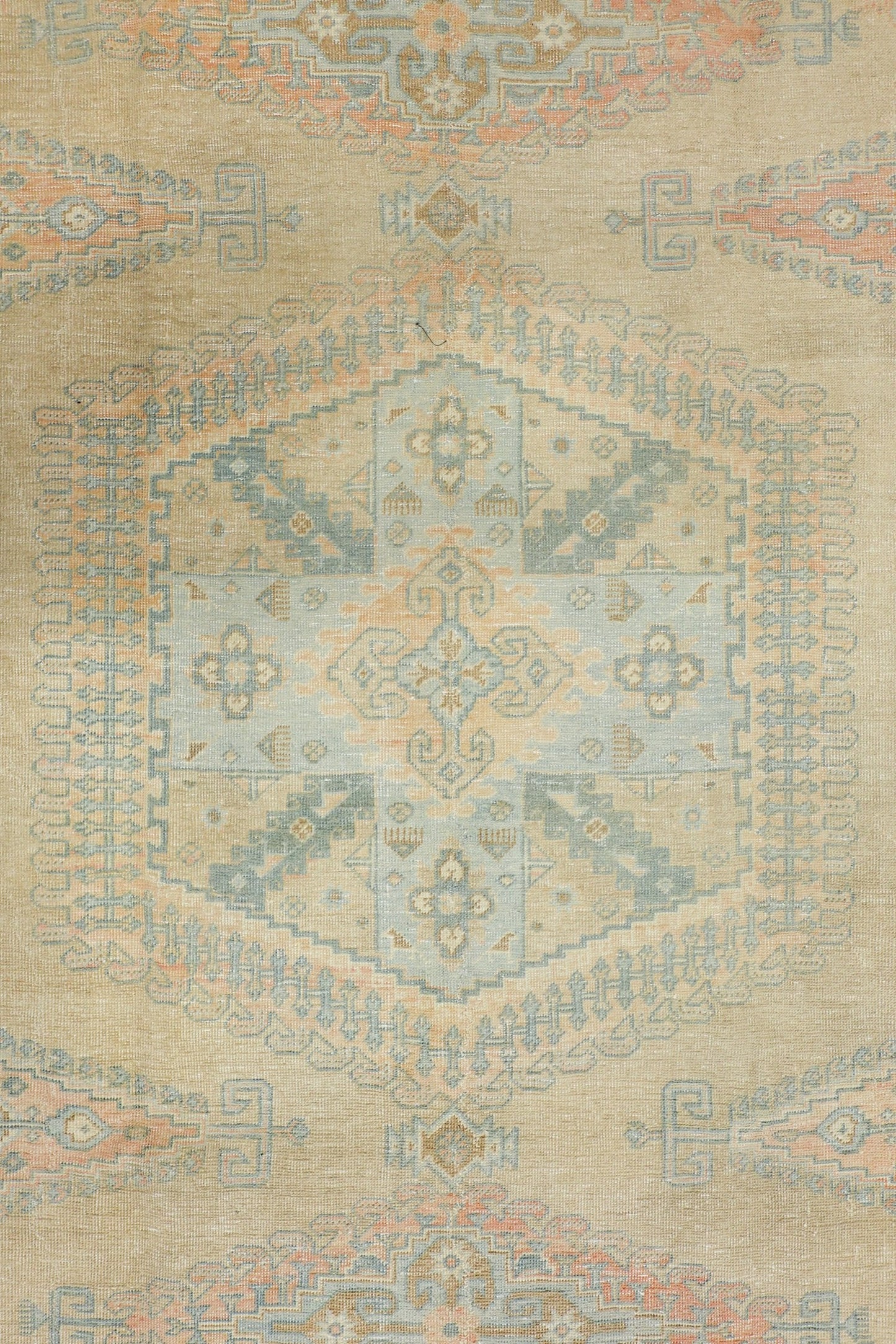 Vintage Vecce Handwoven Tribal Rug, J72500