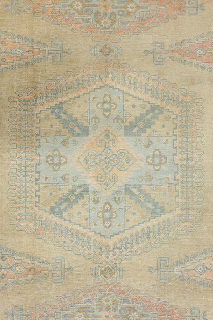 Vintage Vecce Handwoven Tribal Rug, J72500