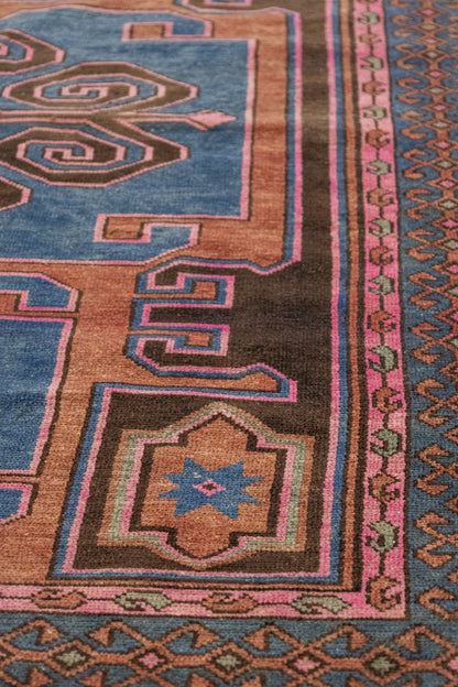 Vintage Vecce Handwoven Tribal Rug, J89128