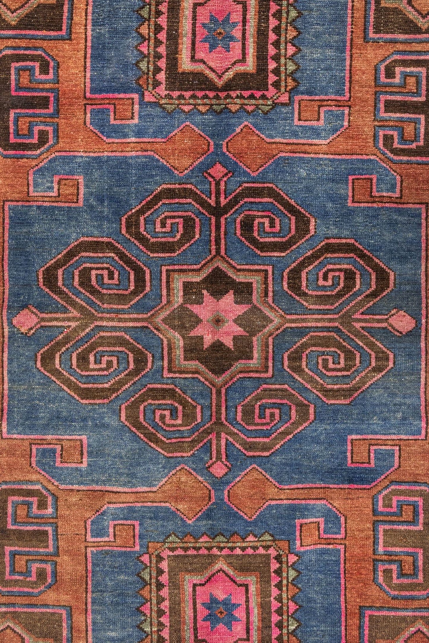 Vintage Vecce Handwoven Tribal Rug, J89128