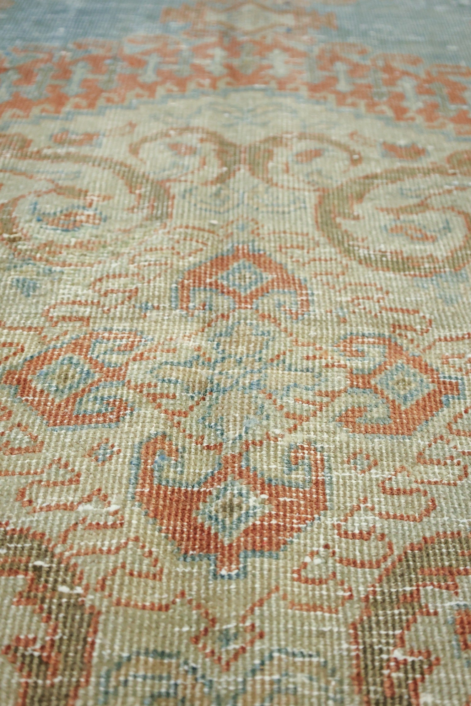 Vintage Veece Handwoven Tribal Rug, J69220