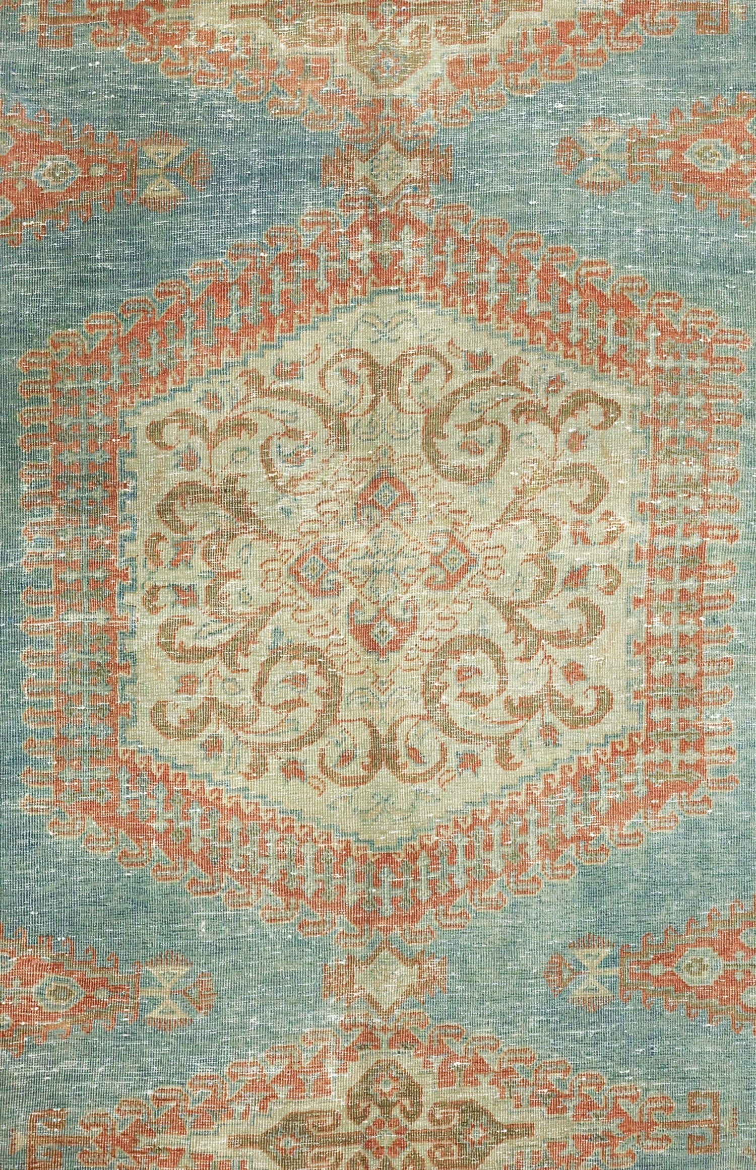Vintage Veece Handwoven Tribal Rug, J69220