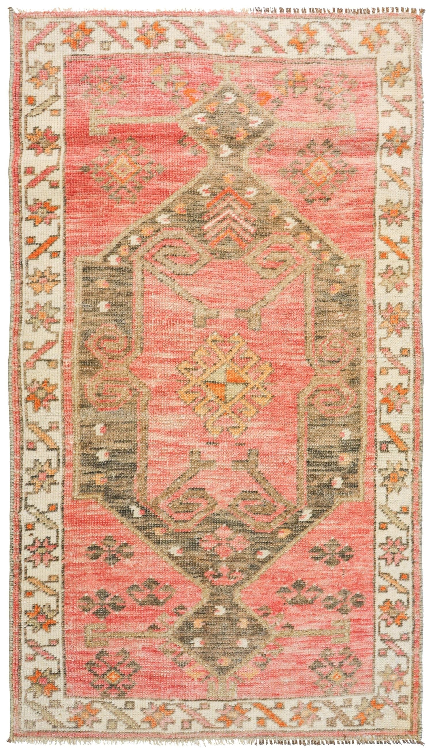 Vintage Yastik Handwoven Tribal Rug