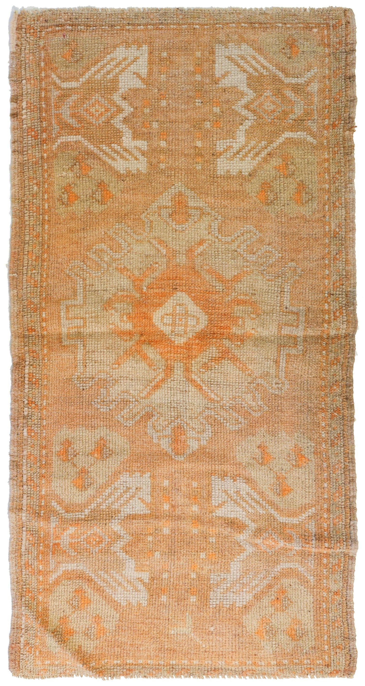 Vintage Yastik Handwoven Tribal Rug