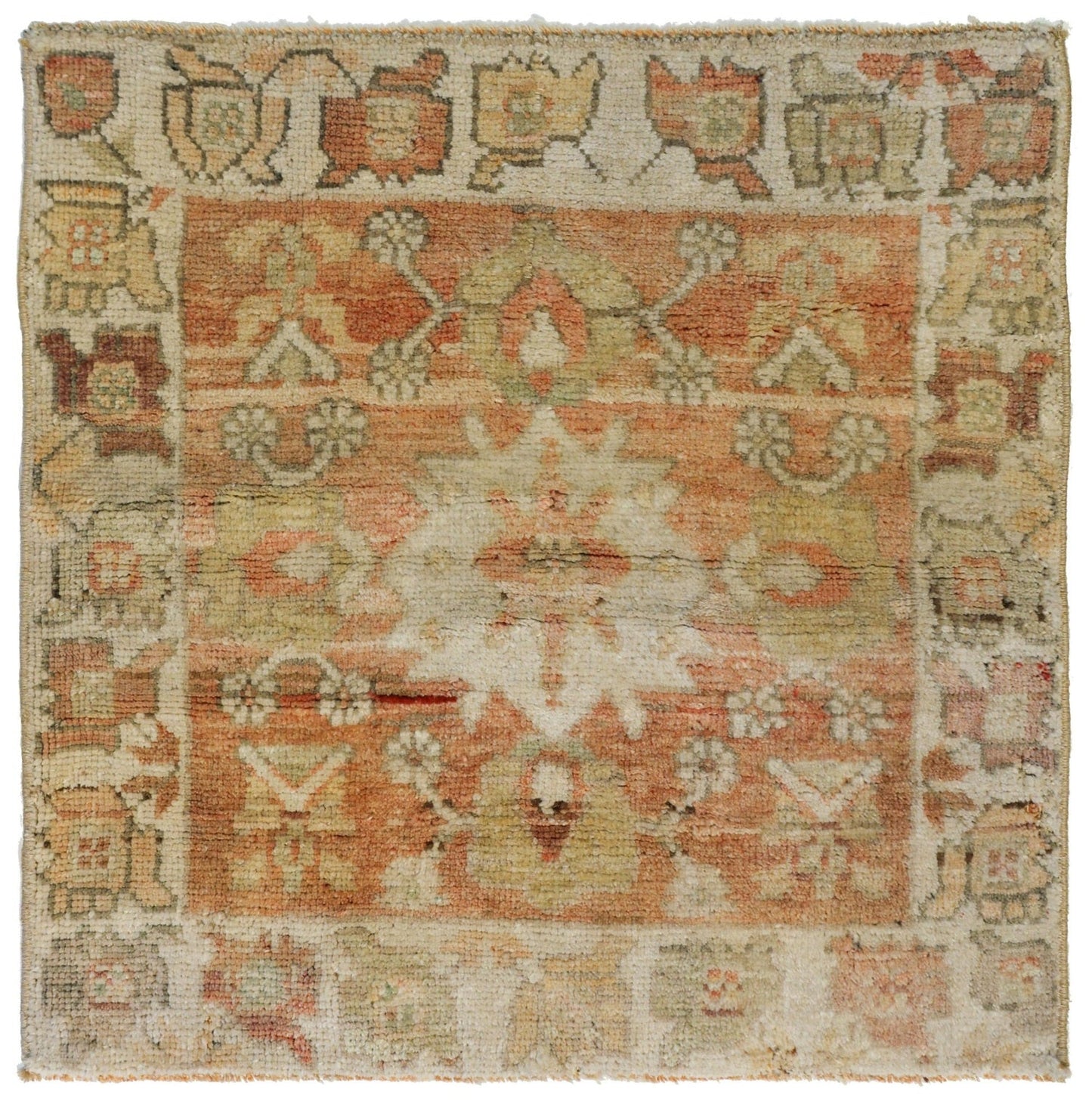 Vintage Yastik Handwoven Tribal Rug