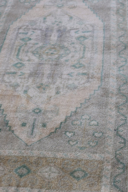 Vintage Yastik Handwoven Tribal Rug, J77871