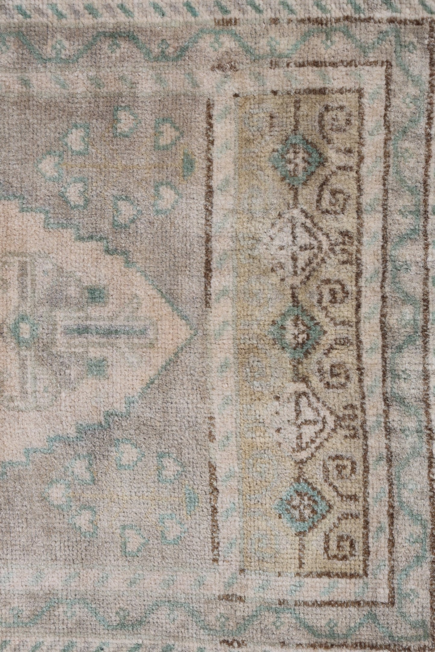 Vintage Yastik Handwoven Tribal Rug, J77871