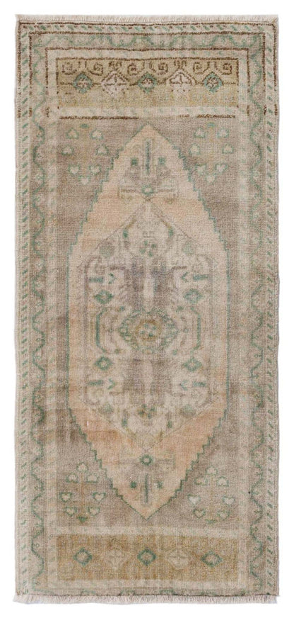 Vintage Yastik Handwoven Tribal Rug