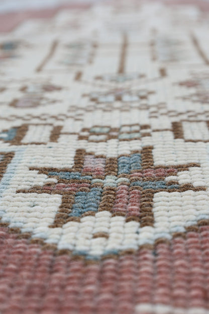 Vintage Yastik Handwoven Tribal Rug, J77959