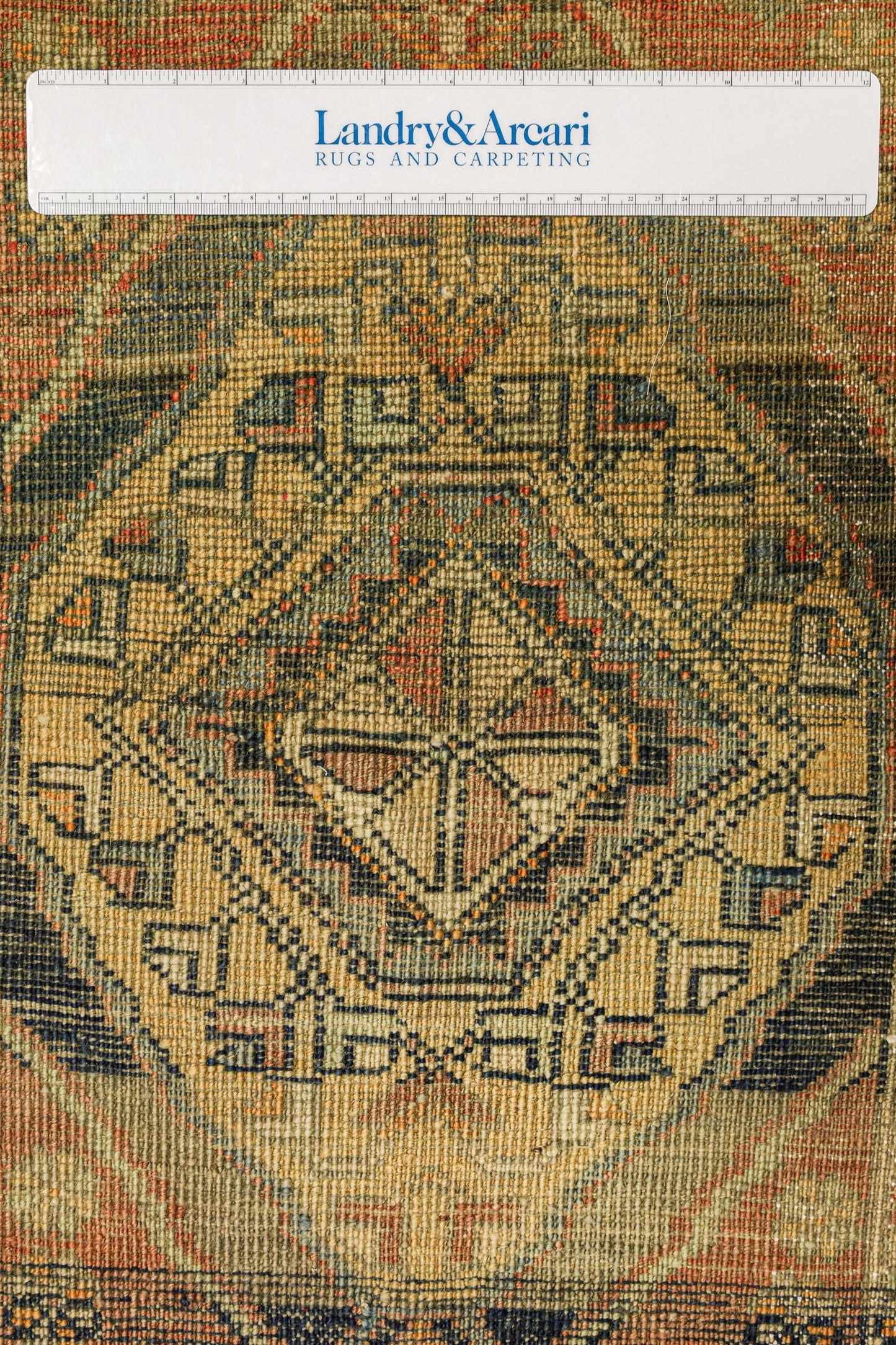 Vintage Yastik Handwoven Tribal Rug, J78992